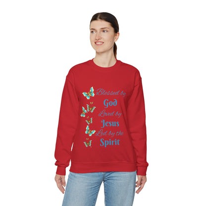 Blessed, Loved, Led Crewneck Sweatshirt