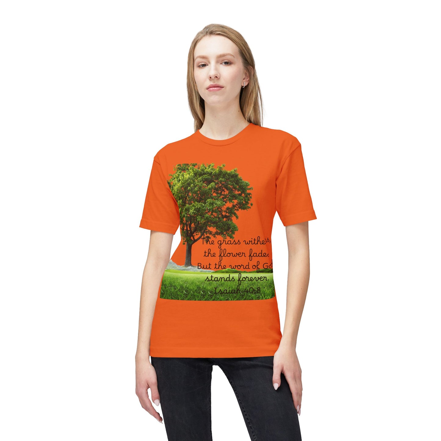Inspirational Nature T-Shirt, God Quote Tee, Unisex Casual Shirt, Gift for Nature Lovers, Christian Apparel, Made in US