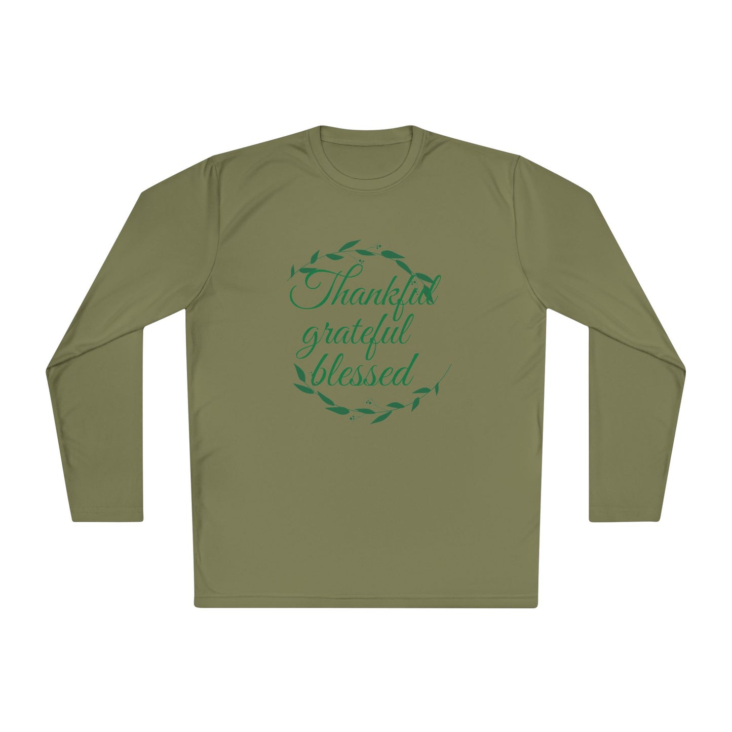 Thankful Grateful Blessed Long Sleeve Tee