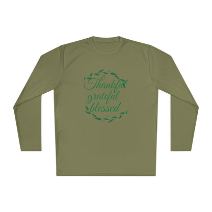 Thankful Grateful Blessed Long Sleeve Tee