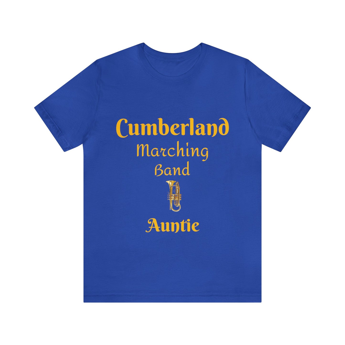Cumberland Marching Band Auntie Jersey Short Sleeve Tee