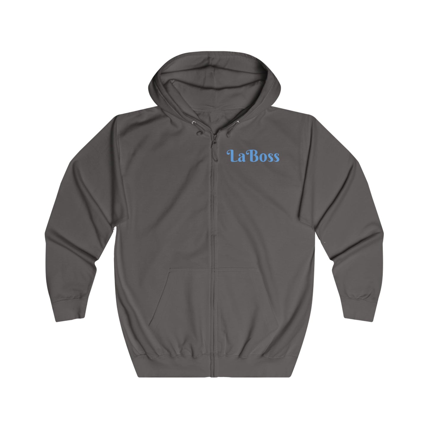 LaBoss Branded Unisex Full Zip Hoodie