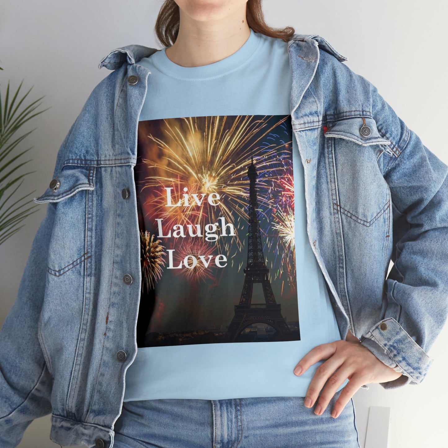 Live Laugh Love Fireworks T-shirt