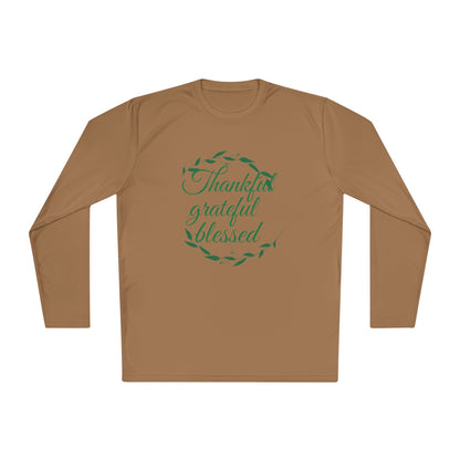 Thankful Grateful Blessed Long Sleeve Tee