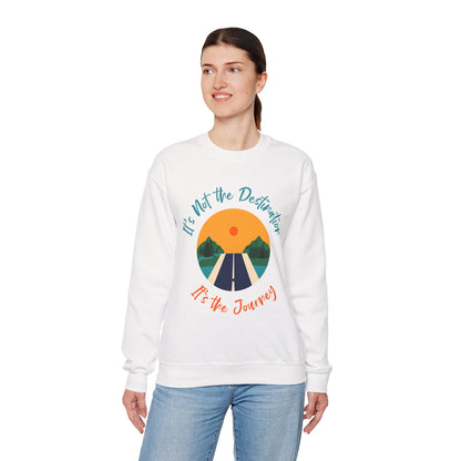 Journey Road Graphic Sweatshirt — "It's Not the Destination, It's the Journey"