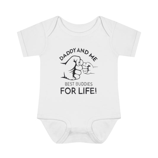 Dad and me Infant Baby Rib Bodysuit