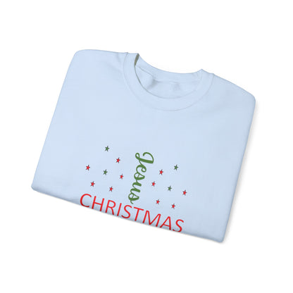 Christmas Begins With Christ Unisex Heavy Blend Hooded Sweatshirt