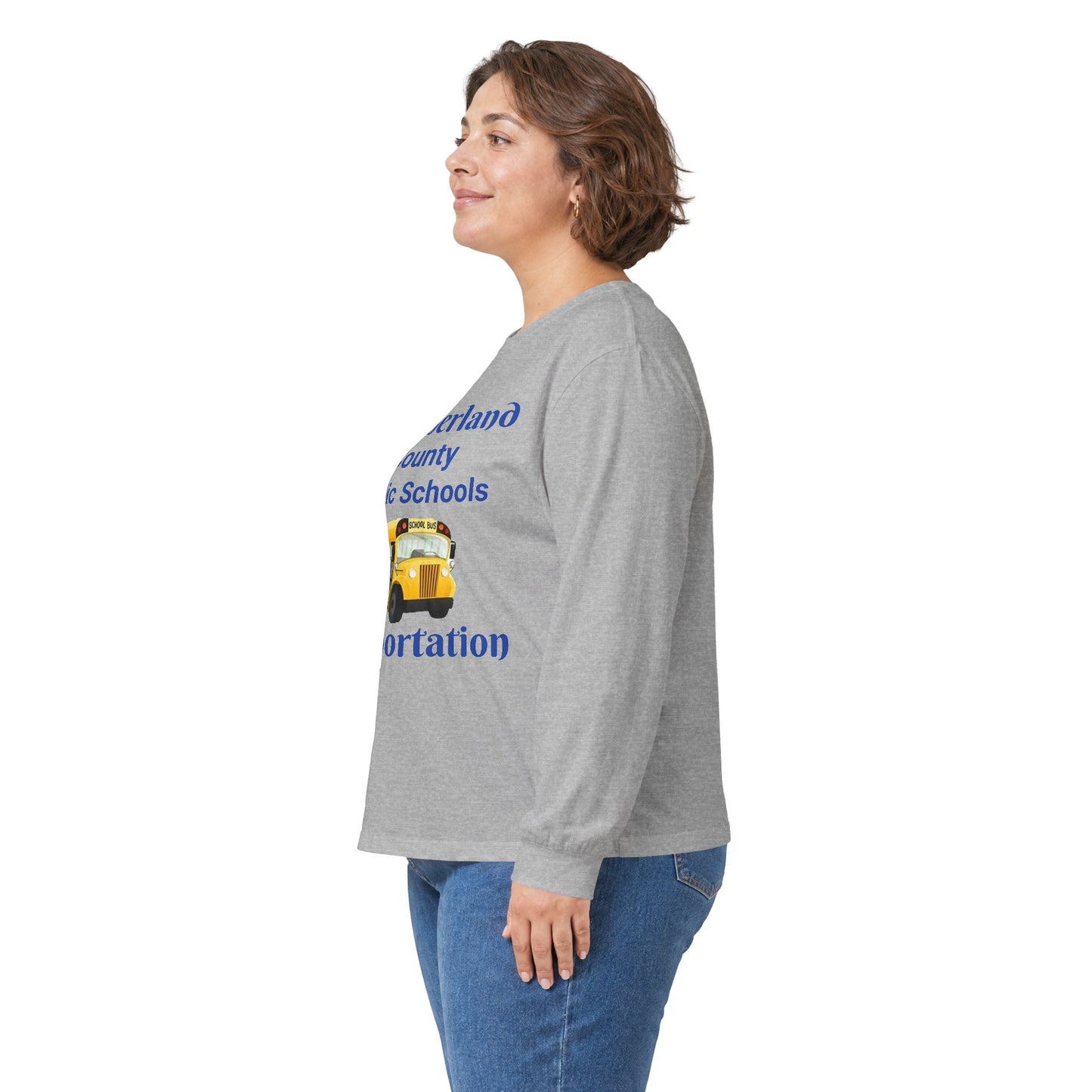 School Bus Transportation Long Sleeve Tee — Cumberland County Public Schools