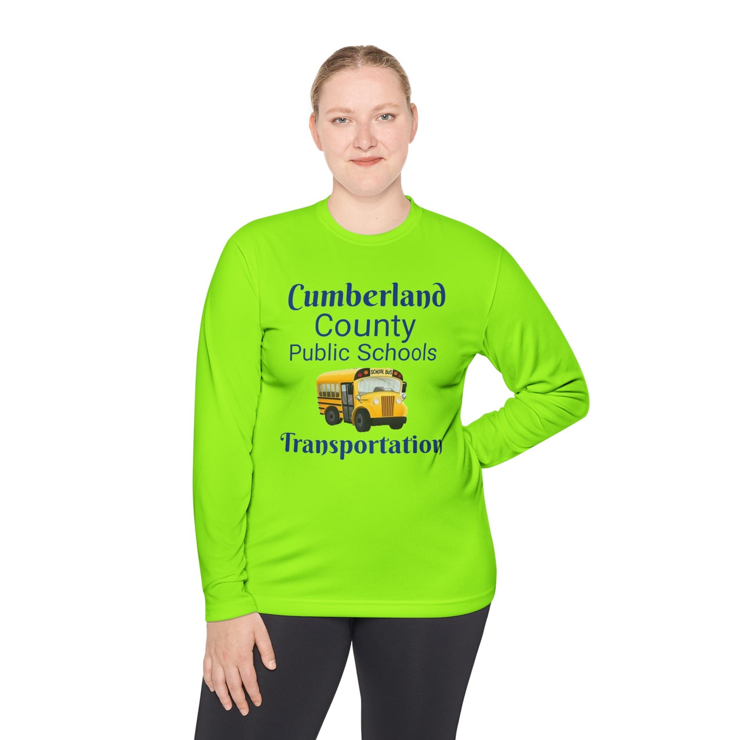 Cumberland County Public Schools Transportation Unisex Lightweight Long Sleeve Tee
