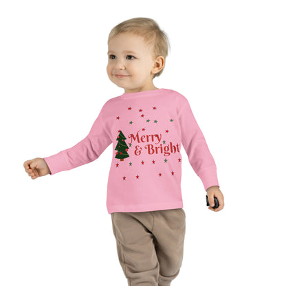 Merry & Bright Toddler Long Sleeve Tee