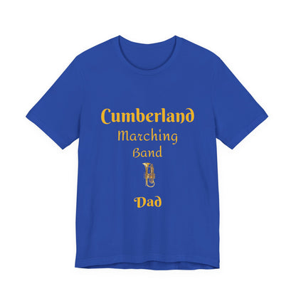 Cumberland Marching Band Dad Jersey Short Sleeve Tee