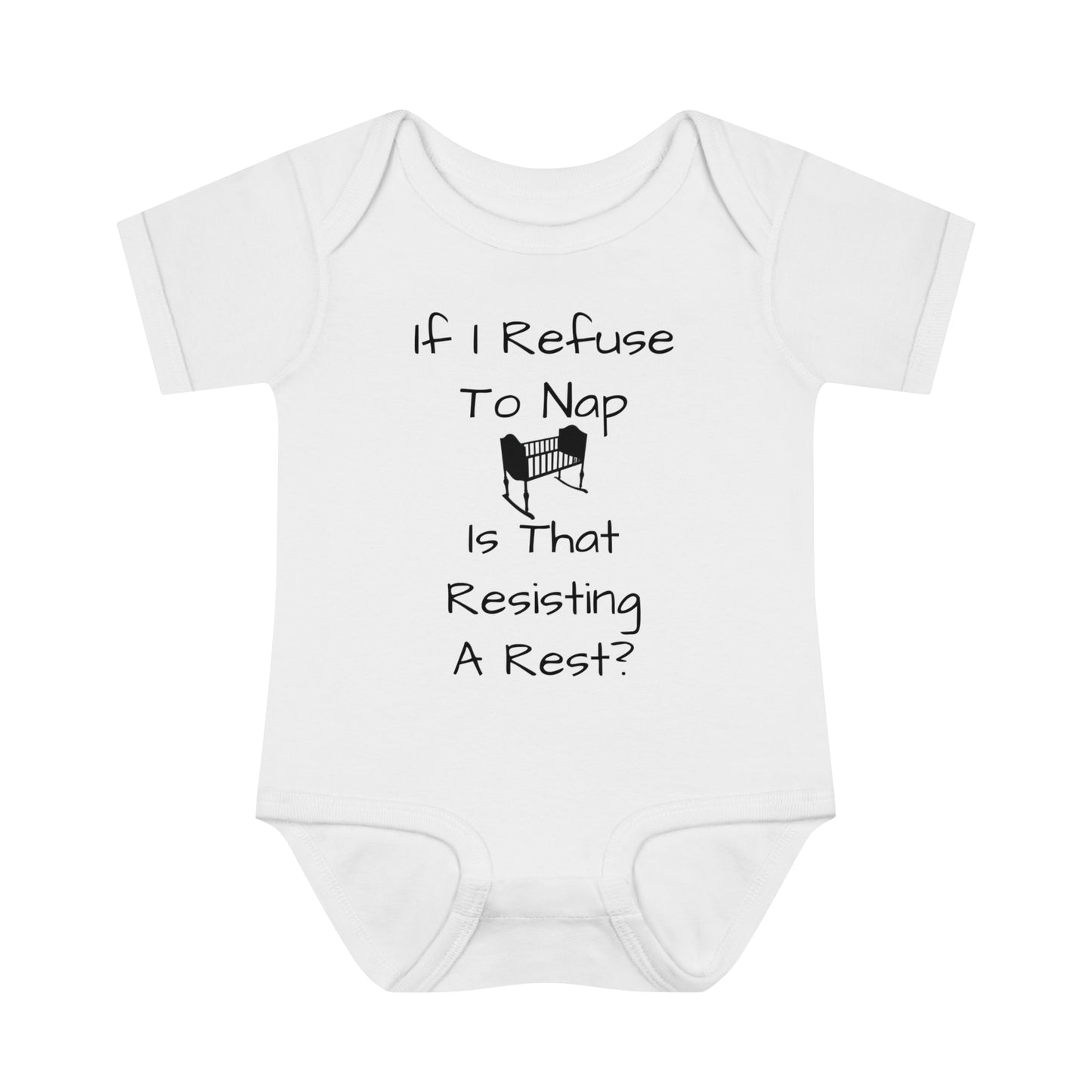 Resisting A Rest Infant Baby Rib Bodysuit