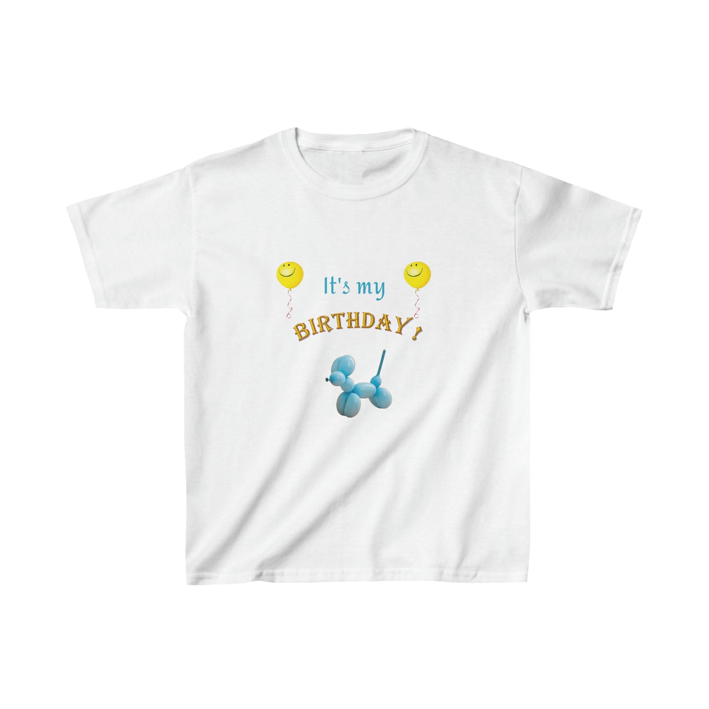 It's my Birthday Kids Heavy Cotton T-shirt