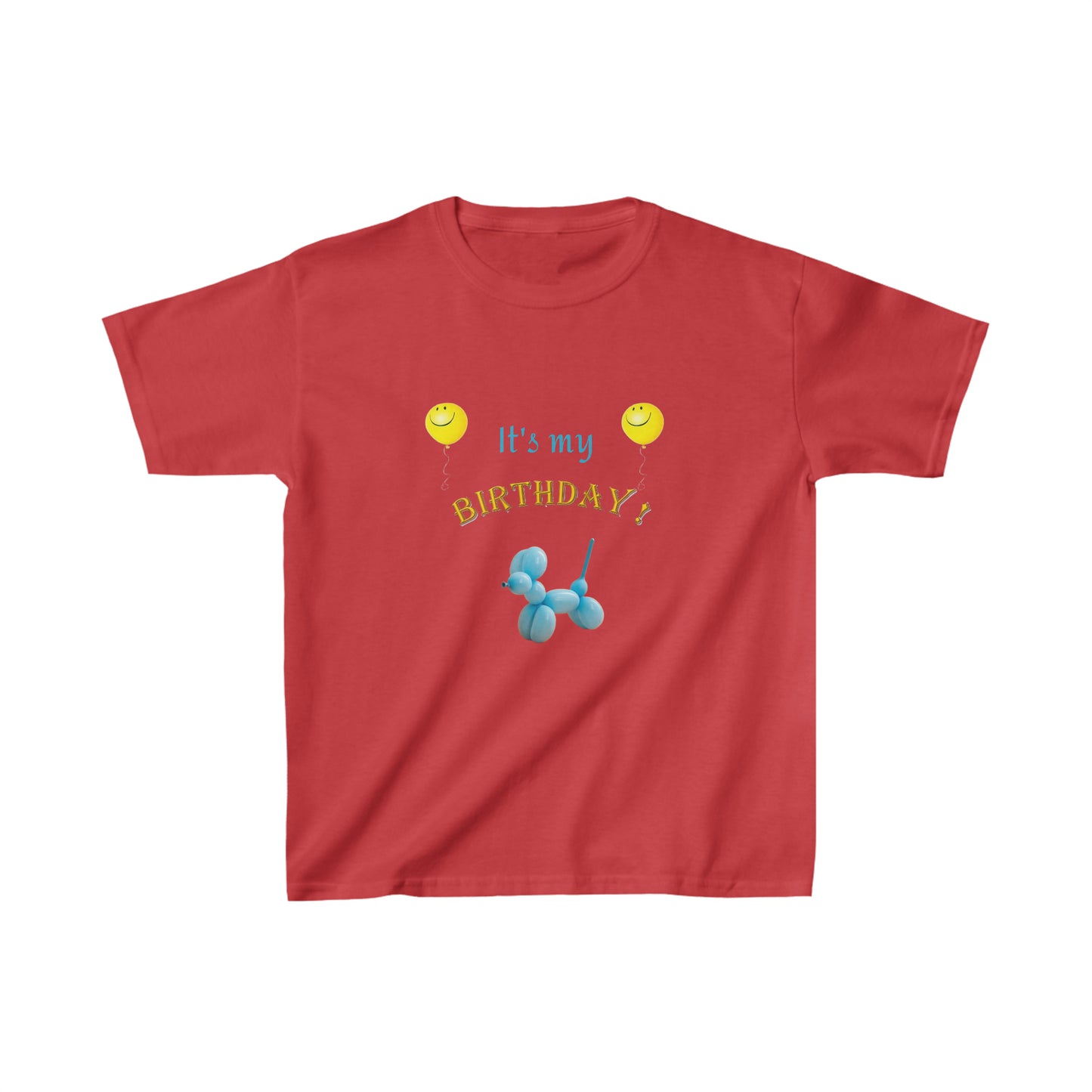 It's my Birthday Kids Heavy Cotton T-shirt