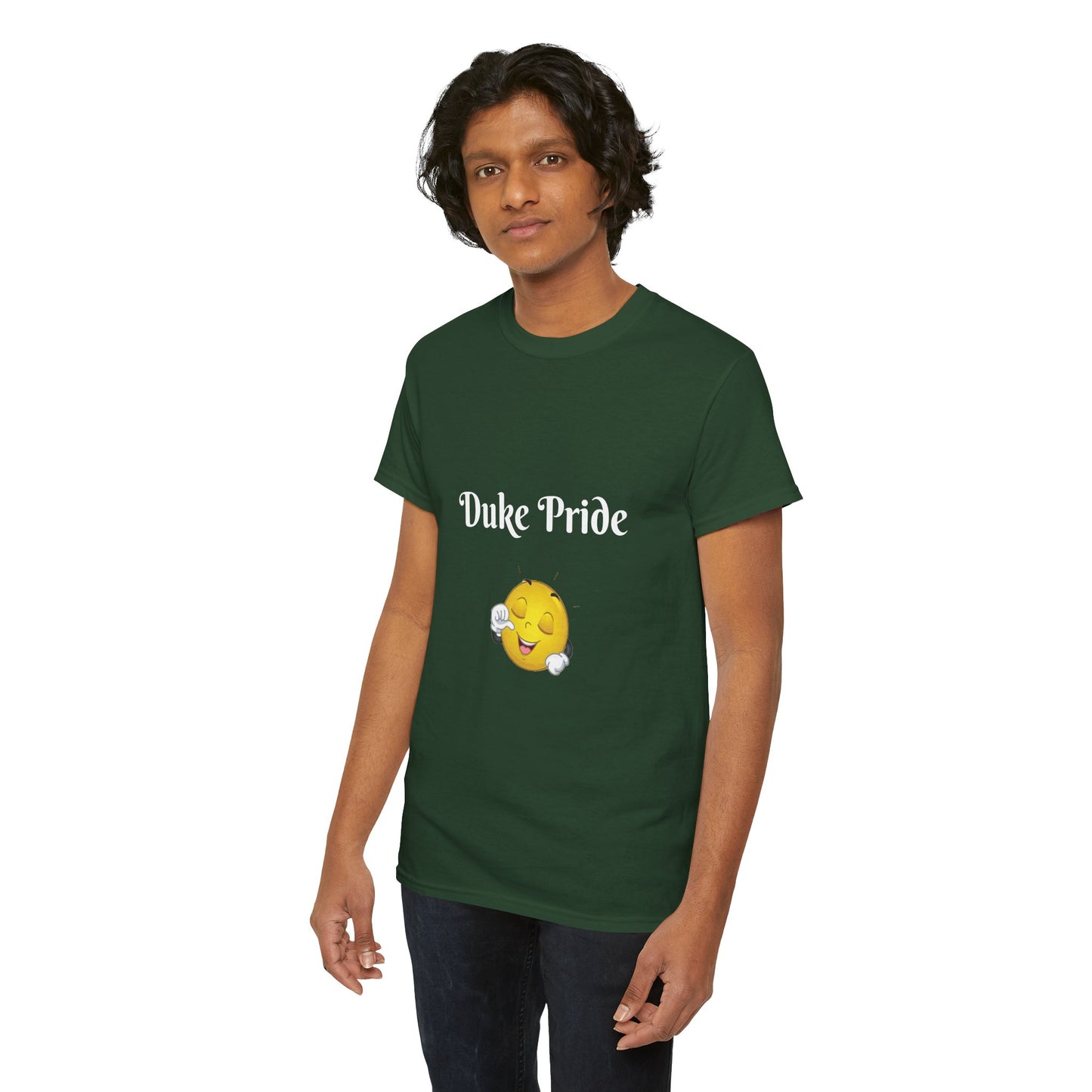 Duke Pride T‑Shirt — Cheerful Emoji Campus Tee