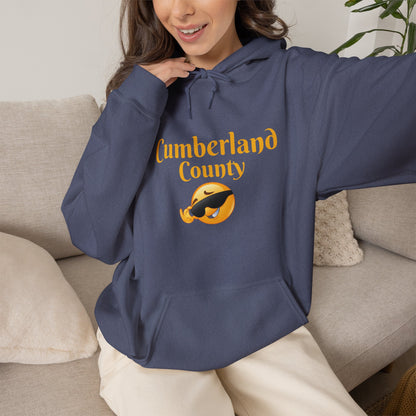 Cumberland County Hoodie – Crest Logo Pullover for Locals & Visitors