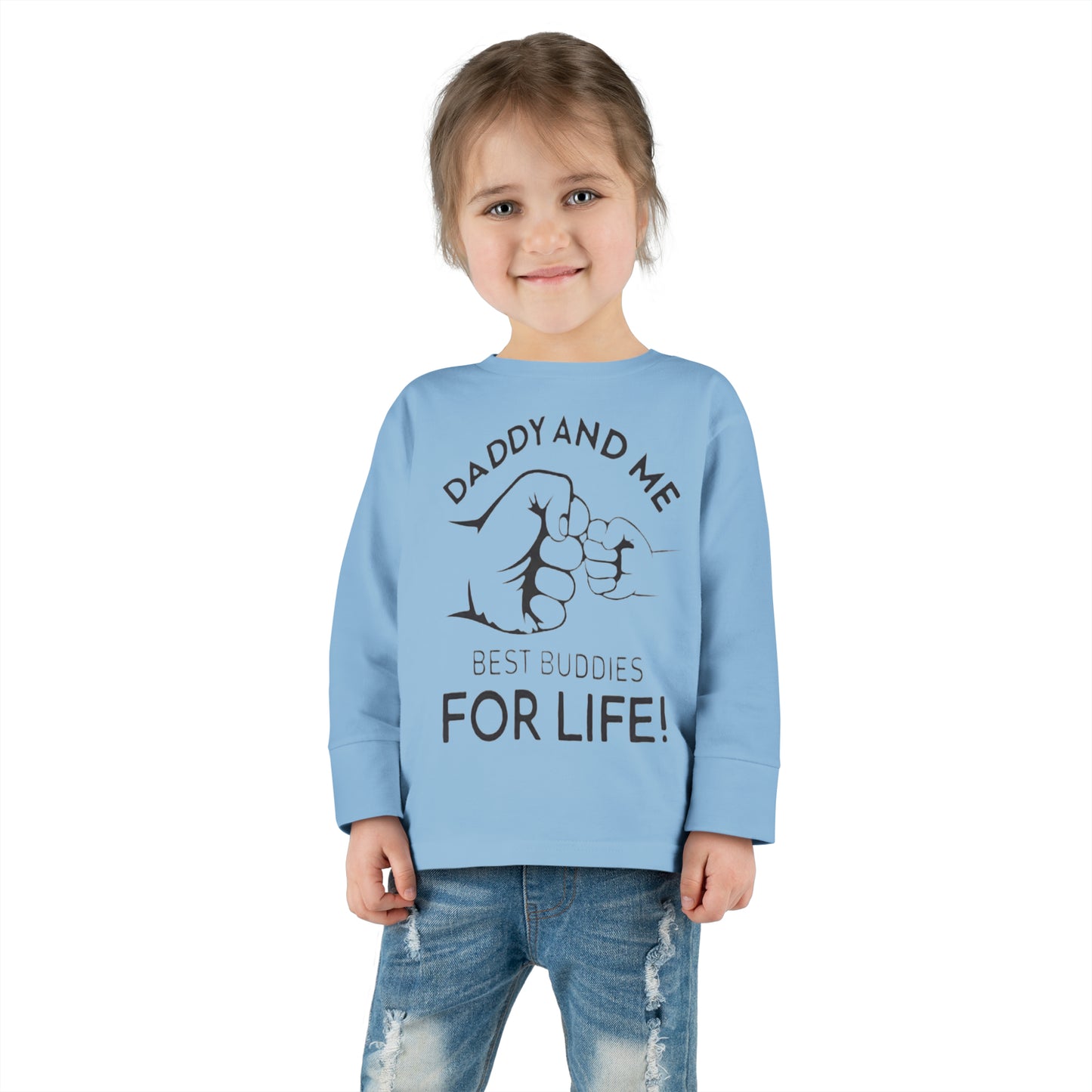 Dad and me Toddler Long Sleeve Tee