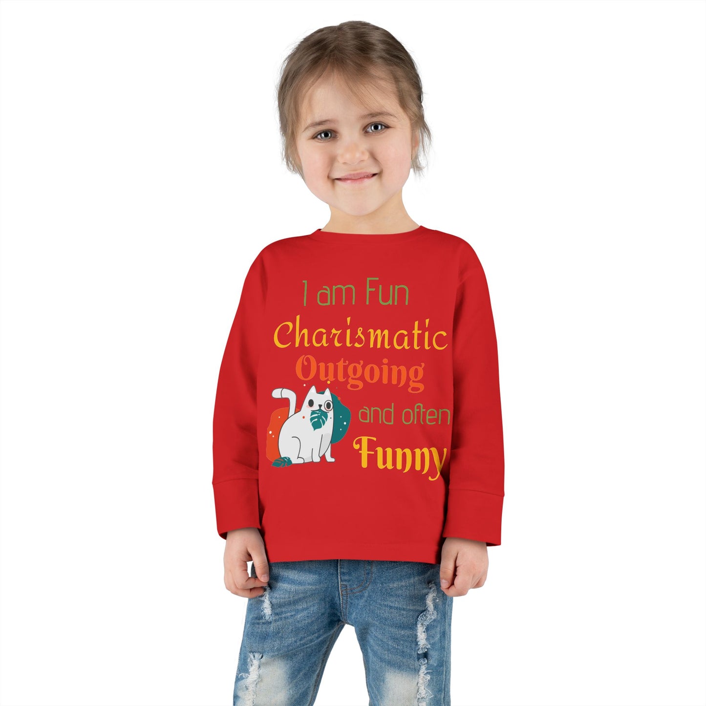 Descriptive Toddler Long Sleeve Tee