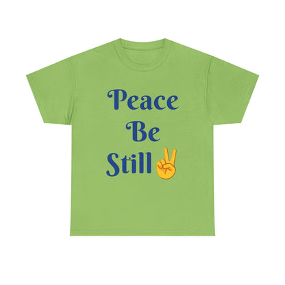 Peace Be Still T-Shirt – Inspirational Peace & Faith Graphic Tee