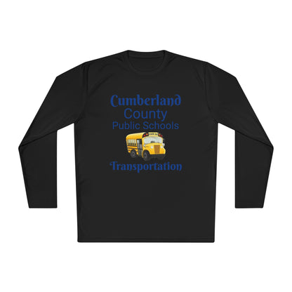 Cumberland County Public Schools Transportation Long Sleeve Tee — School Bus Staff Shirt