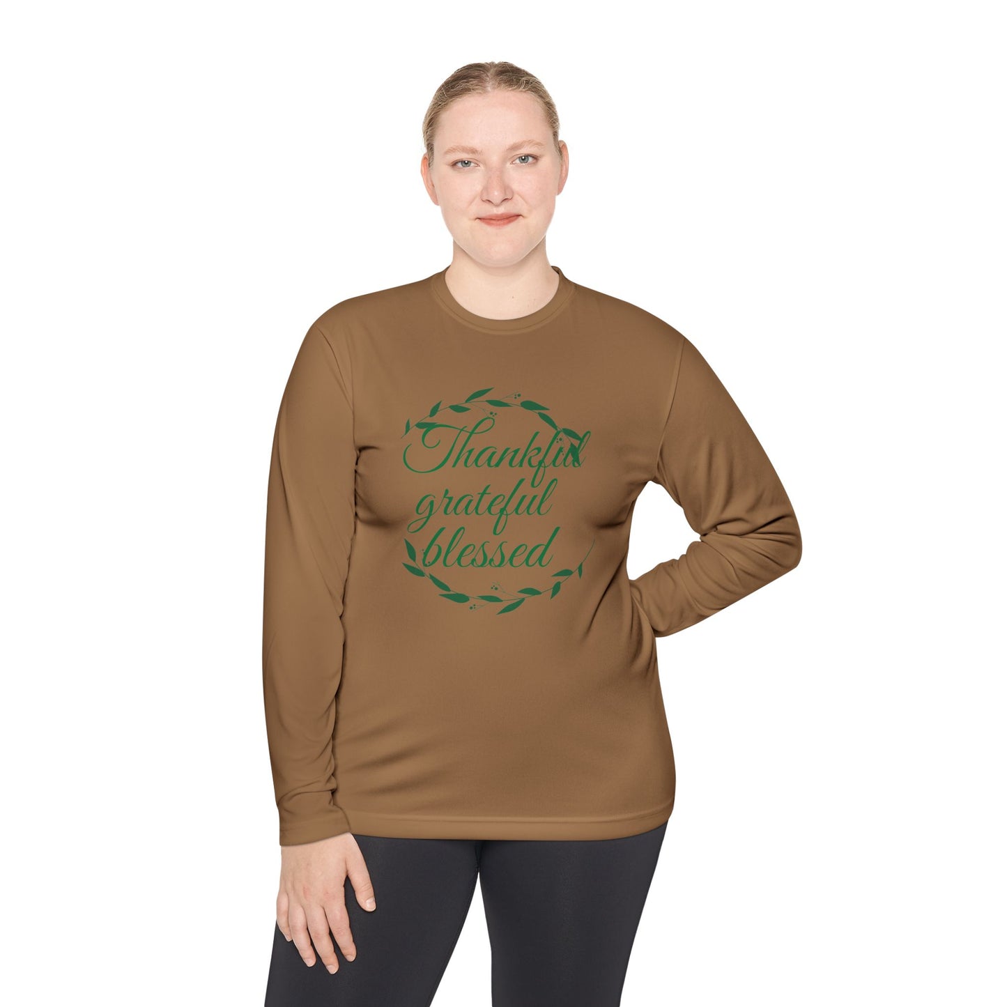 Thankful Grateful Blessed Long Sleeve Tee