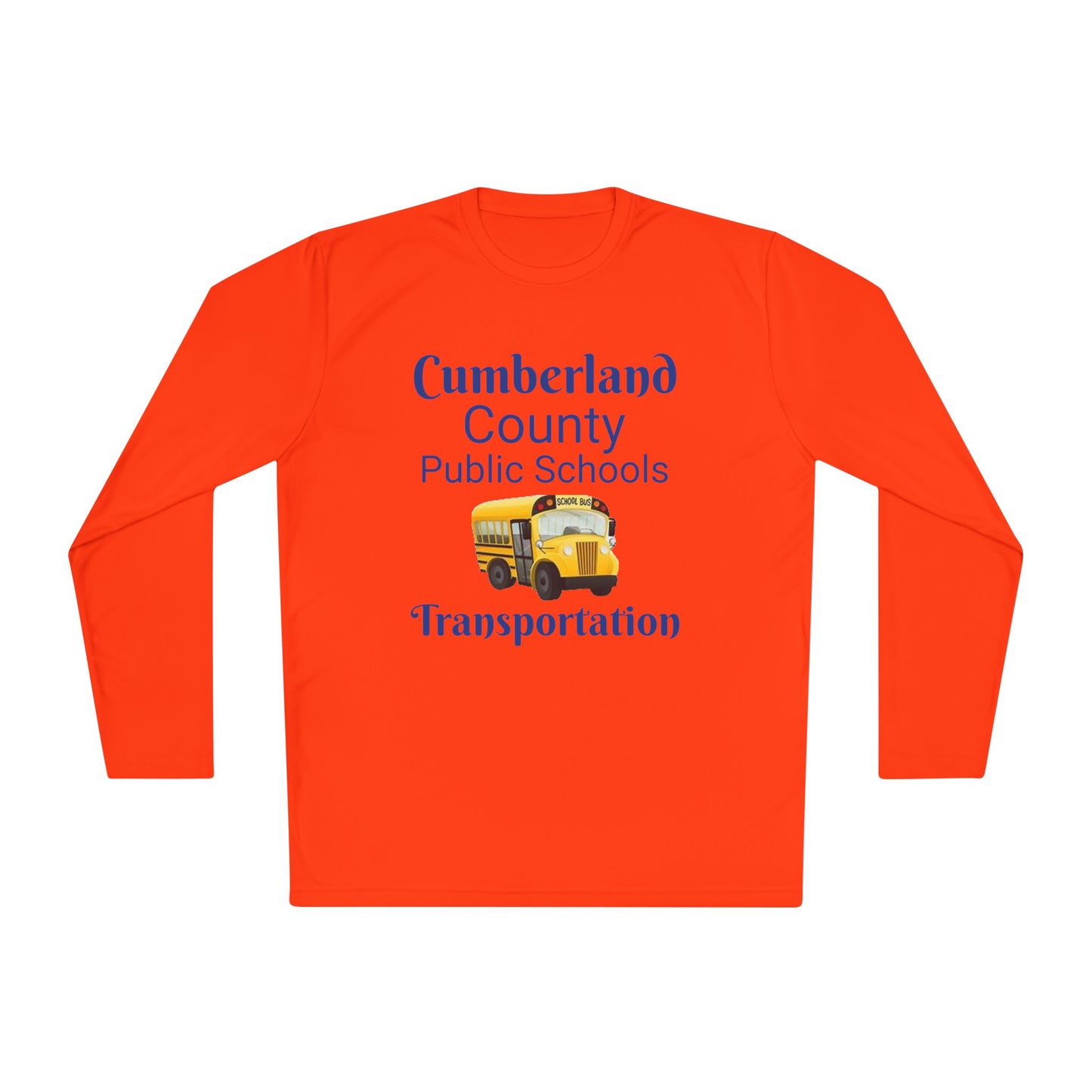 Cumberland County Public Schools Transportation Unisex Lightweight Long Sleeve Tee