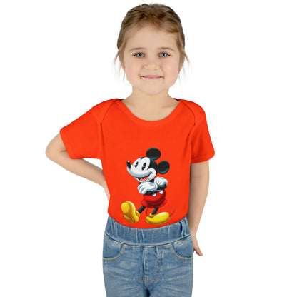 Mickey Mouse Infant Bodysuit — Classic Cartoon Baby Onesie