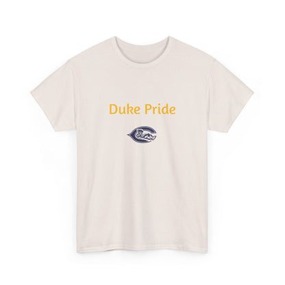Duke Pride T-Shirt — Crew Neck Tee with Mascot Logo