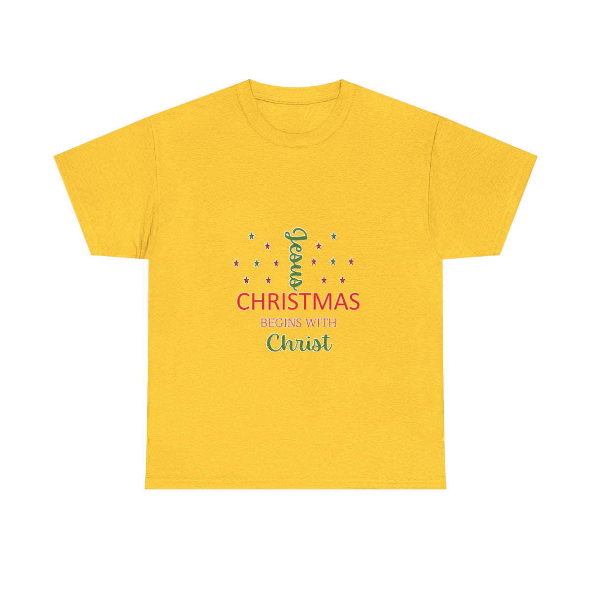 Christmas Begins With Christ T-Shirt