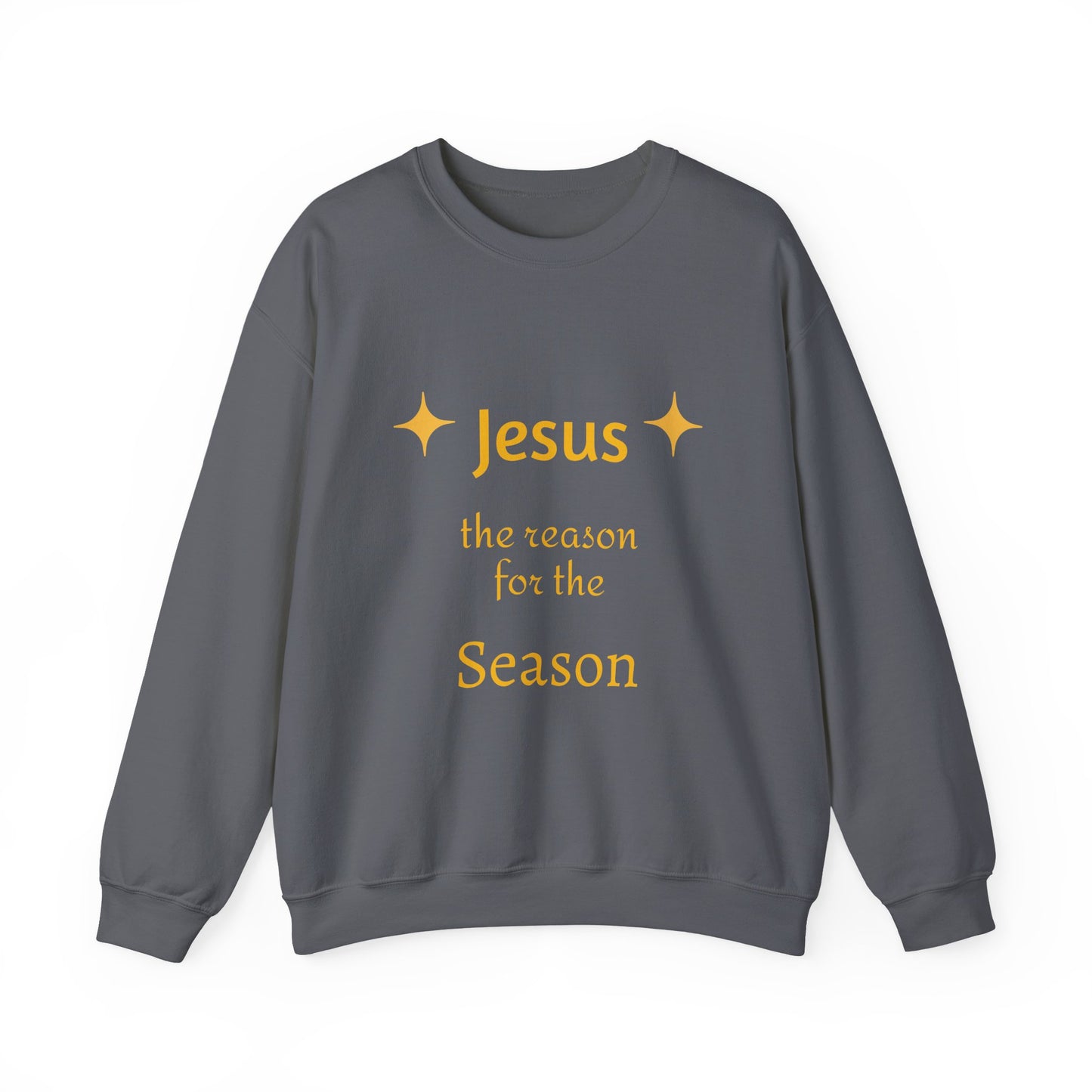 Sweatshirt — "Jesus the Reason for the Season" Christmas Crewneck