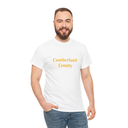 Cumberland County Minimalist Text Tee — Local Pride Shirt
