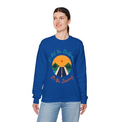 Journey Road Graphic Sweatshirt — "It's Not the Destination, It's the Journey"