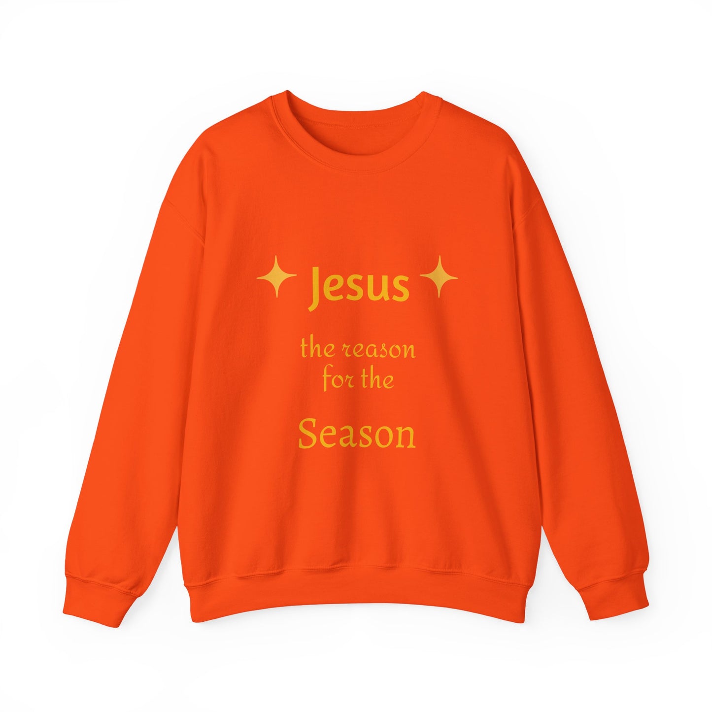 Sweatshirt — "Jesus the Reason for the Season" Christmas Crewneck
