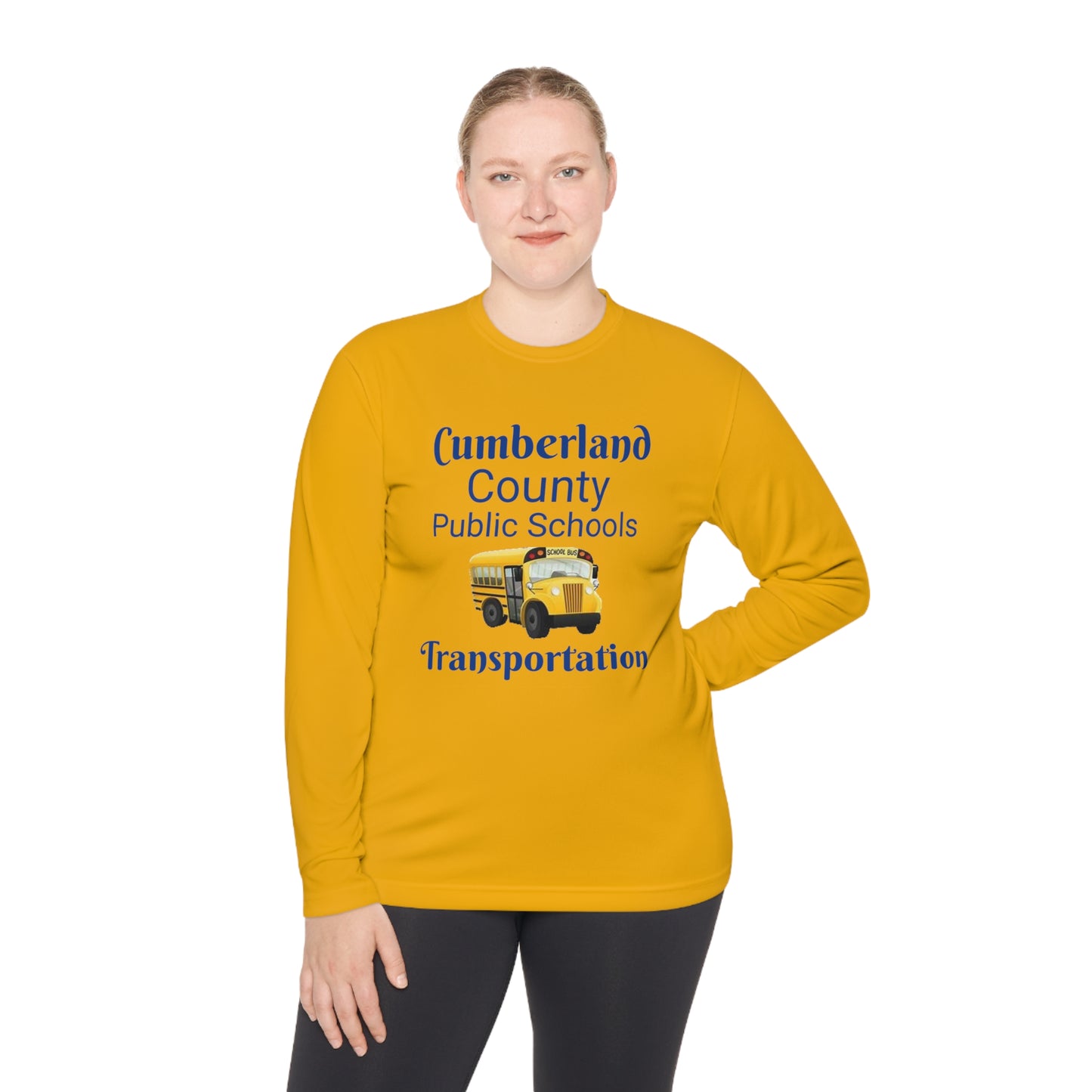 Cumberland County Public Schools Transportation Unisex Lightweight Long Sleeve Tee