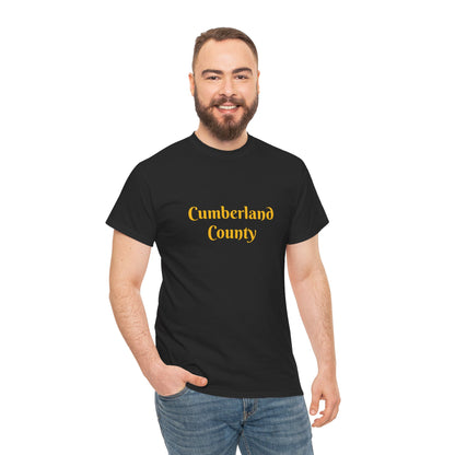 Cumberland County Minimalist Text Tee — Local Pride Shirt