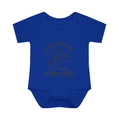 Dad and me Infant Baby Rib Bodysuit