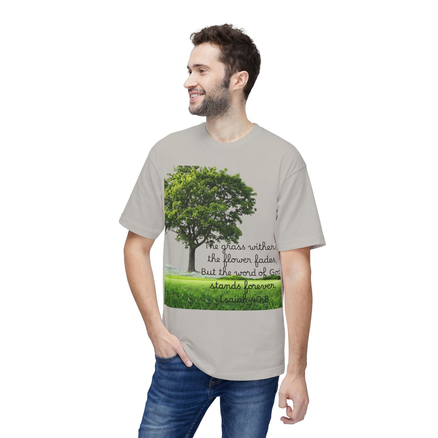 Inspirational Nature T-Shirt, God Quote Tee, Unisex Casual Shirt, Gift for Nature Lovers, Christian Apparel, Made in US