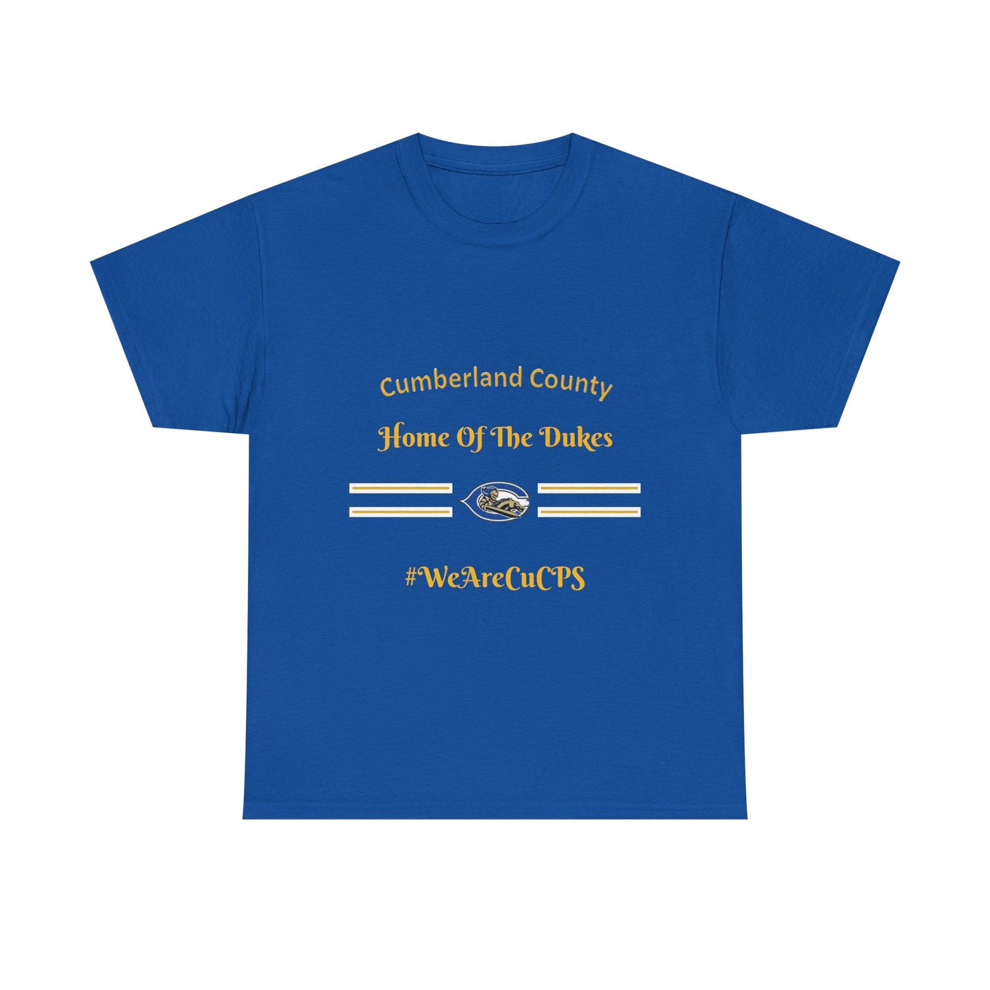 Cumberland County "Home of the Dukes" T-Shirt — #WeAreCuCPS School Spirit Tee