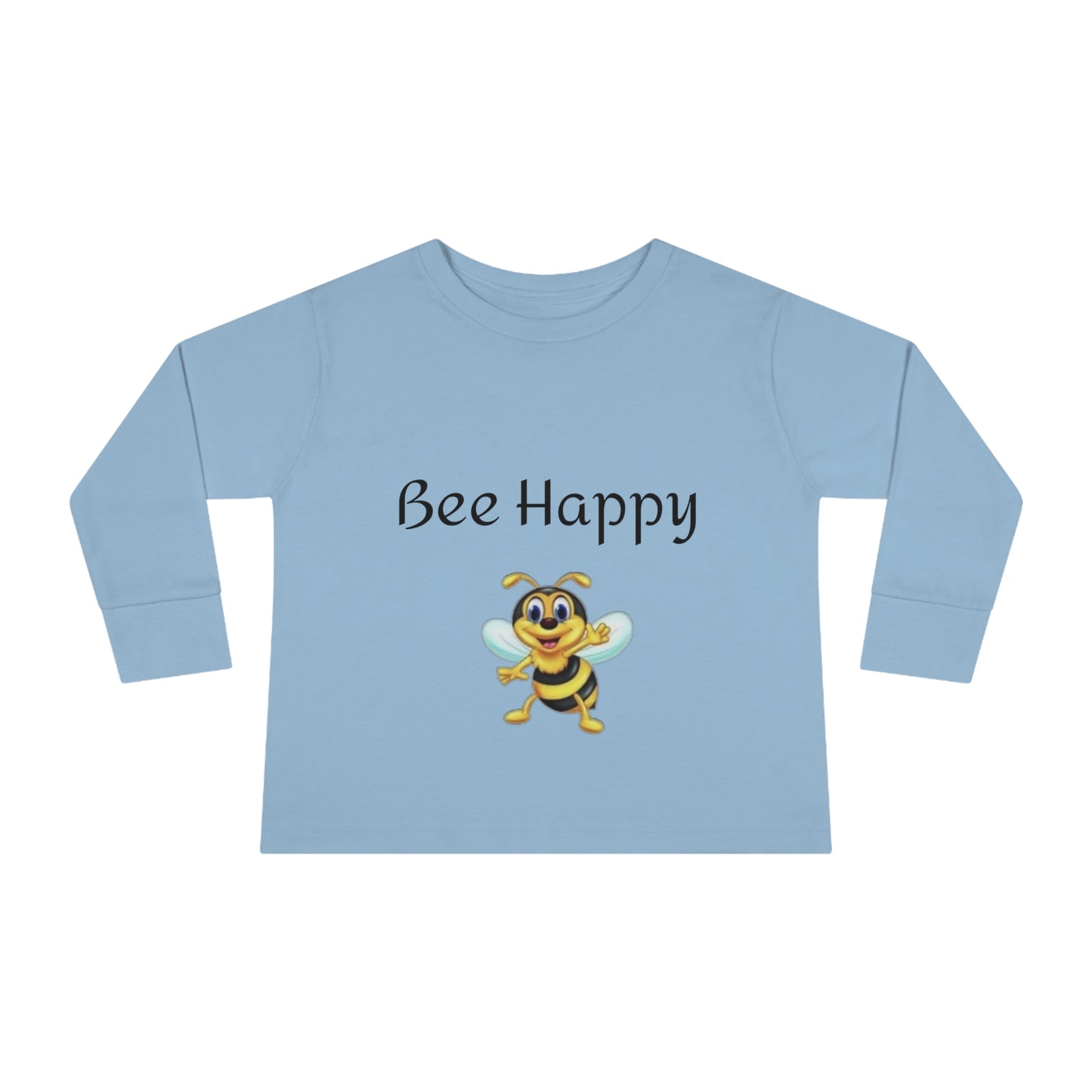 Bee Happy Toddler Long Sleeve Tee