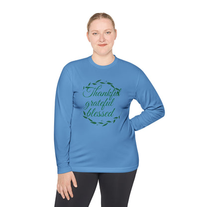 Thankful Grateful Blessed Long Sleeve Tee