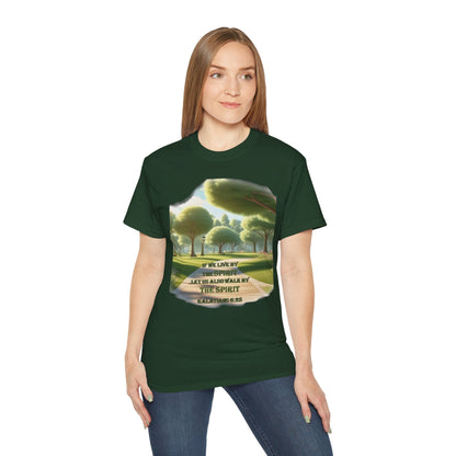T‑Shirt — 'Walk by the Spirit' Scenic Faith Tee