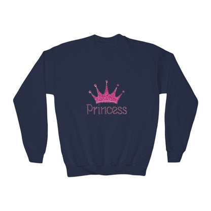 Youth Princess Crown Sweatshirt