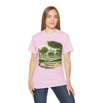 T‑Shirt — 'Walk by the Spirit' Scenic Faith Tee