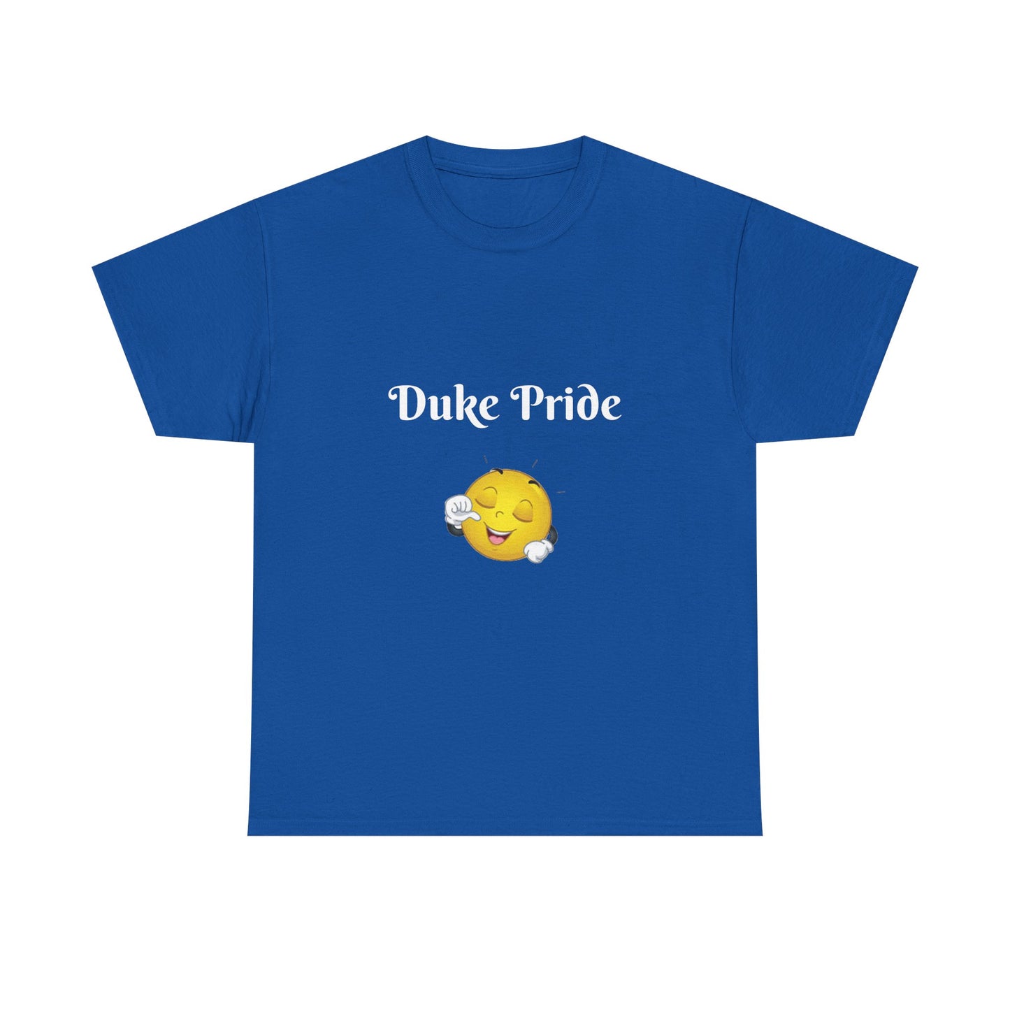 Duke Pride T‑Shirt — Cheerful Emoji Campus Tee