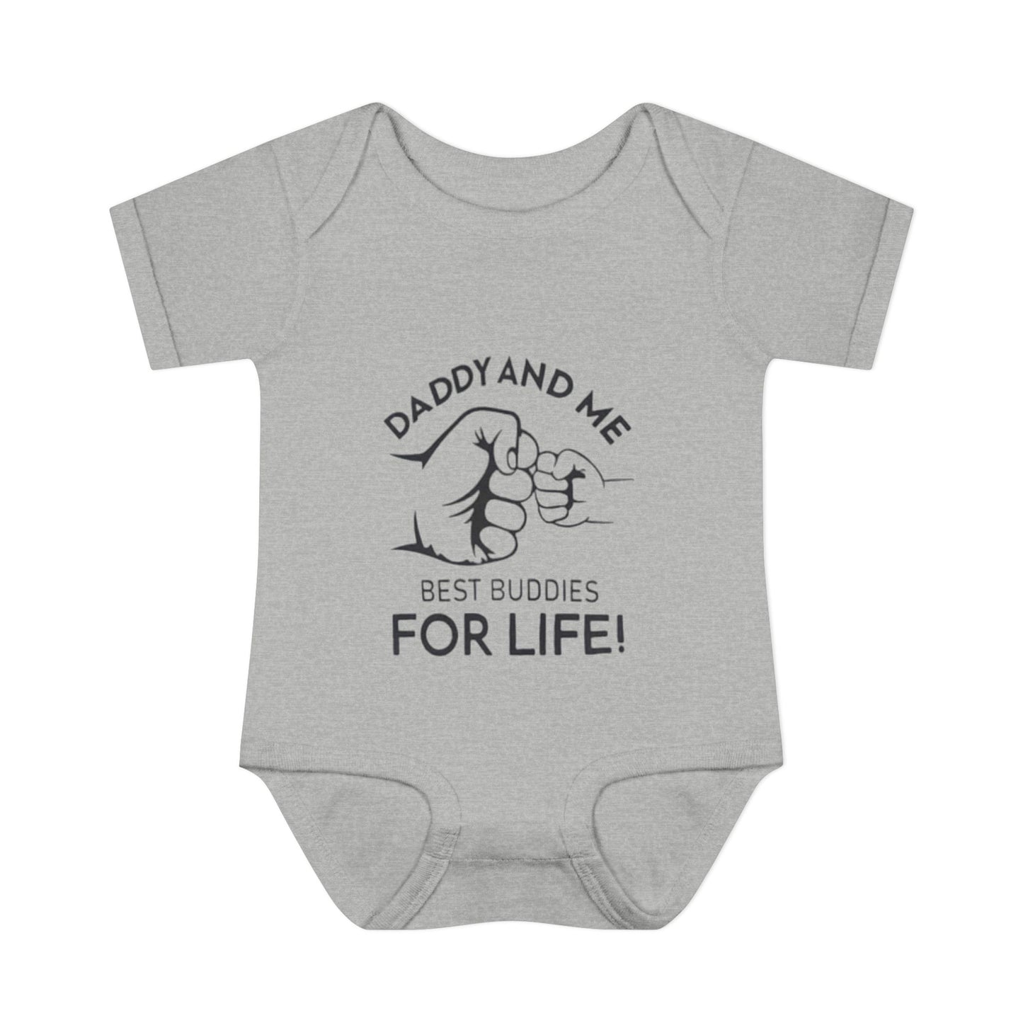 Dad and me Infant Baby Rib Bodysuit