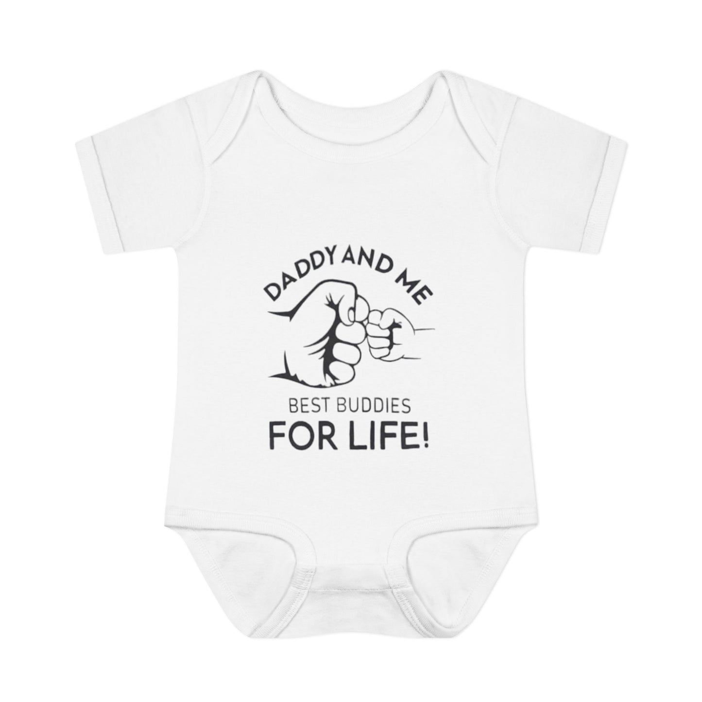 Dad and me Infant Baby Rib Bodysuit