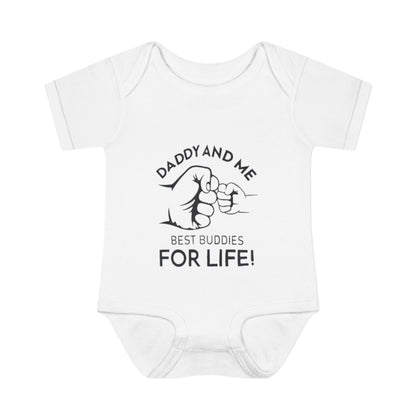 Dad and me Infant Baby Rib Bodysuit