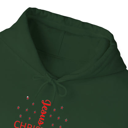 Christmas Blooming With Christ Hoodie