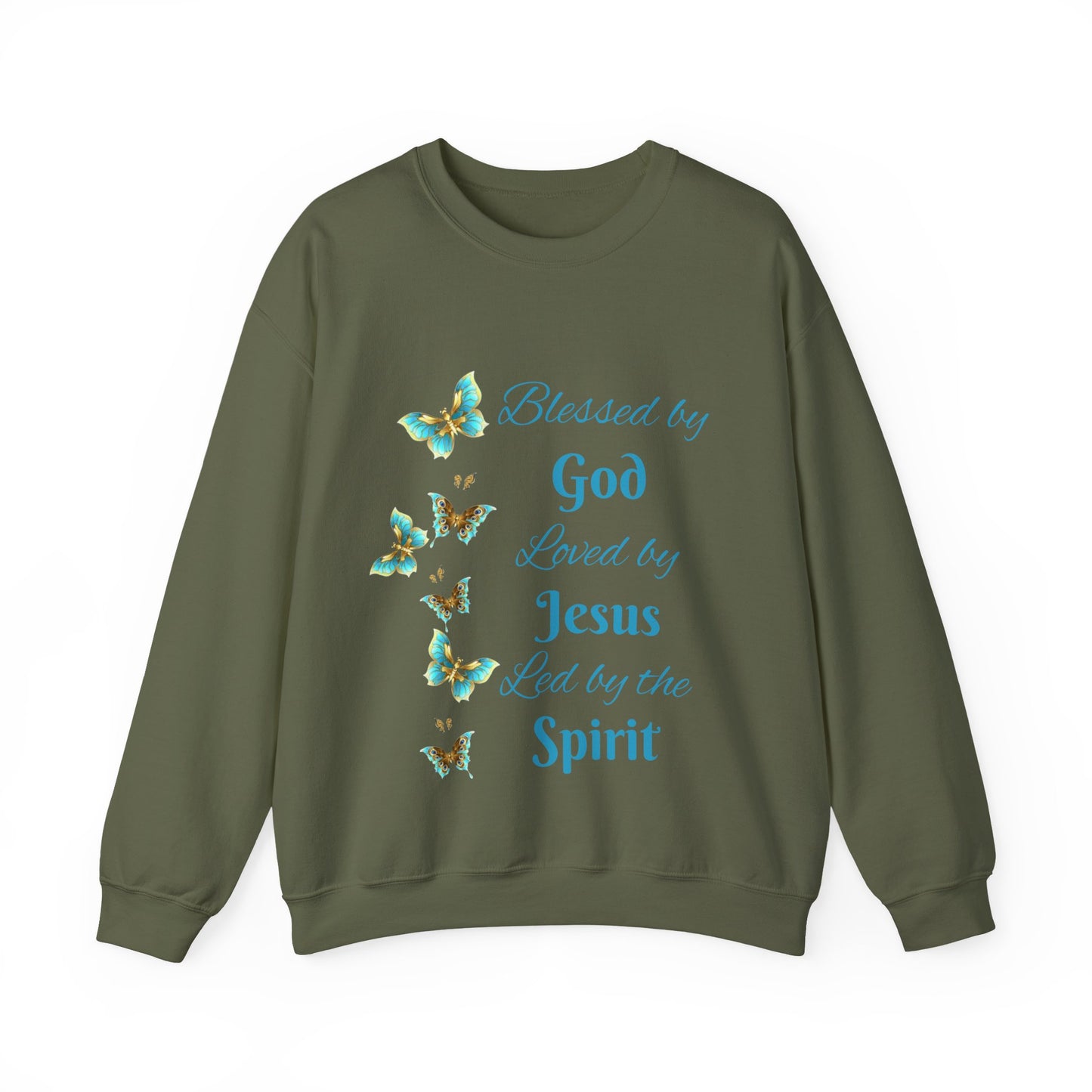 Blessed, Loved, Led Crewneck Sweatshirt