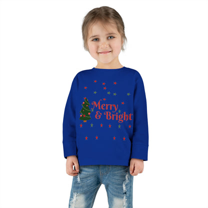 Merry & Bright Toddler Long Sleeve Tee